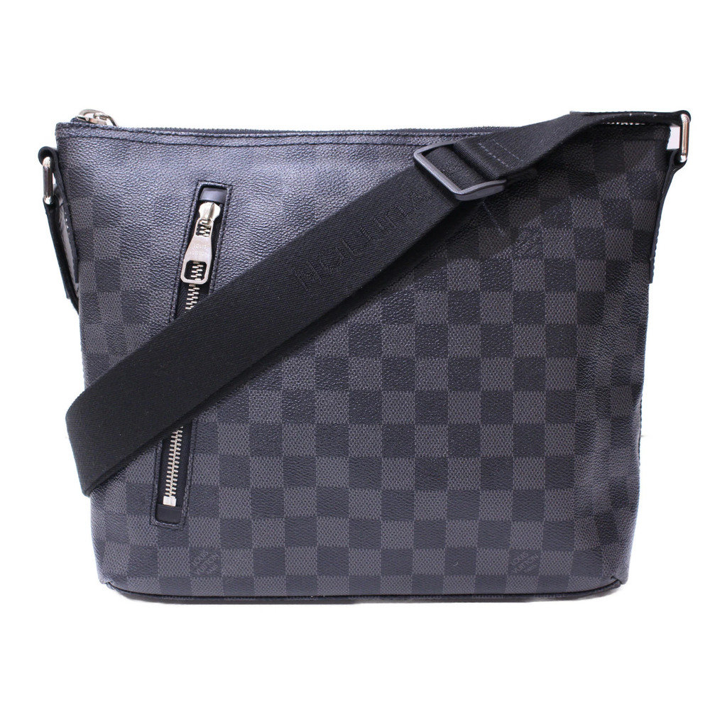 LOUIS VUITTON Mick Damier Graphite Black Shoulder Bag Messenger
